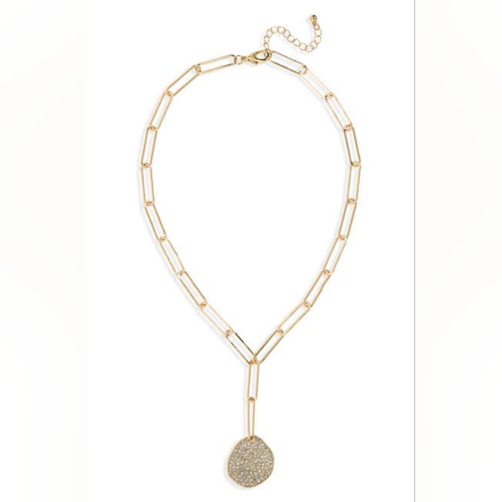 Gold Chain Link Necklace